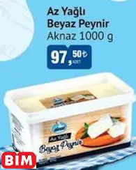 AKNAZ AZ YAĞLI BEYAZ PEYNİR
